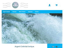 Tablet Screenshot of eau-positive.com